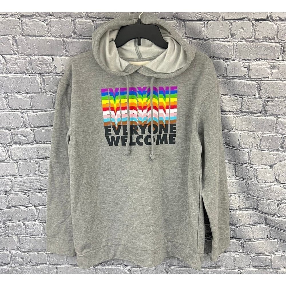 Take Pride Target Fleece Graphic Hoodie Size XS